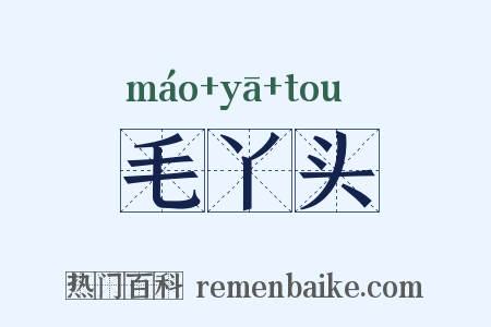 毛丫头是什么意思的图片